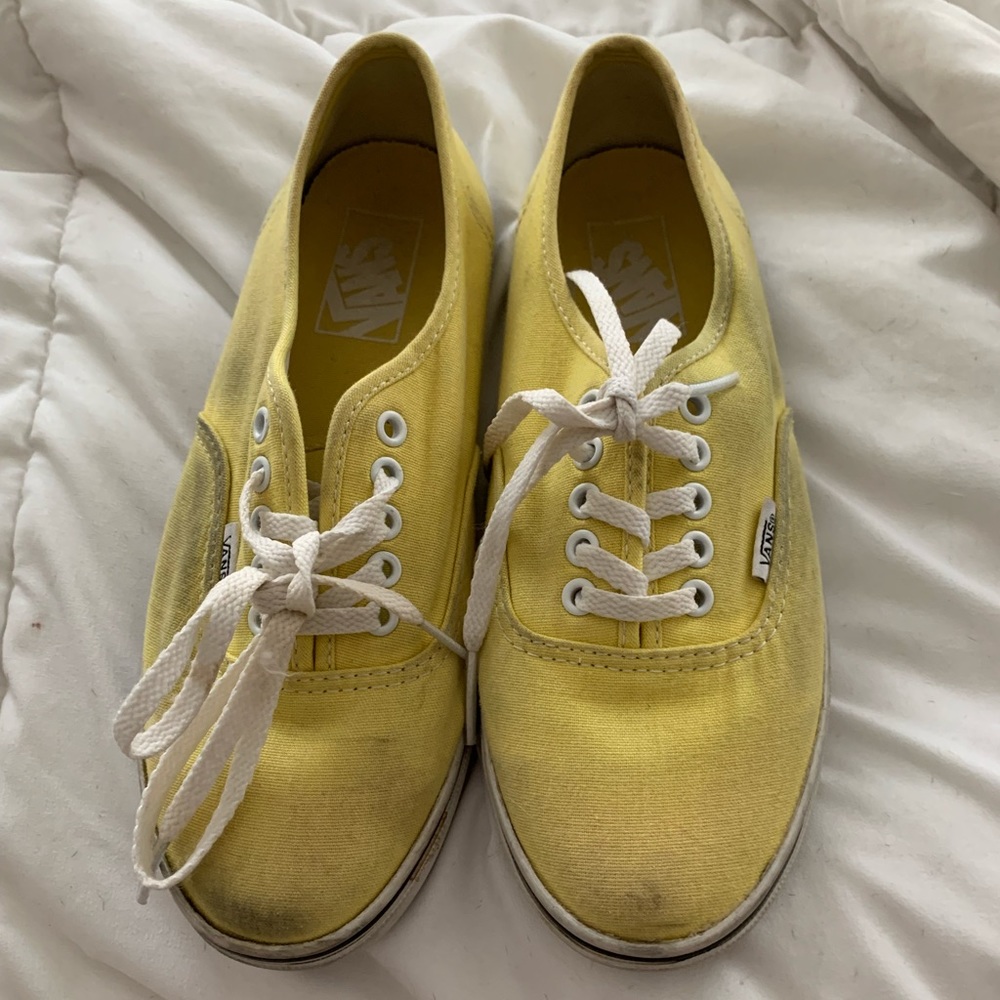 Vans worn once